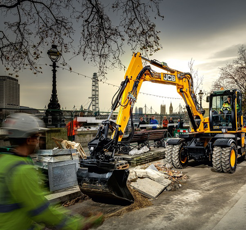 Wheeled Excavator